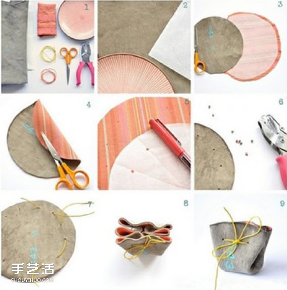 皮革束口包制作教程 簡單束口包的做法圖解 -  rpnrmr.com