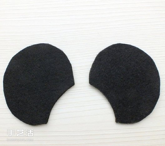 米老鼠發(fā)箍制作教程 手工DIY米老鼠耳朵發(fā)箍 -  rpnrmr.com