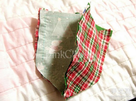 圣誕風(fēng)口金包制作教程 可愛口金包的做法圖解 -  rpnrmr.com