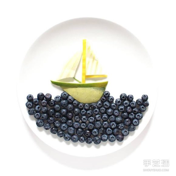盤子上的藝術(shù)創(chuàng)作 創(chuàng)意DIY讓食材擺出美麗圖案 -  rpnrmr.com