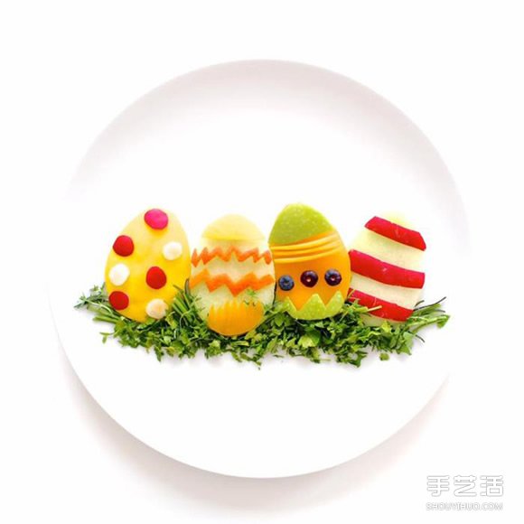 盤子上的藝術(shù)創(chuàng)作 創(chuàng)意DIY讓食材擺出美麗圖案 -  rpnrmr.com