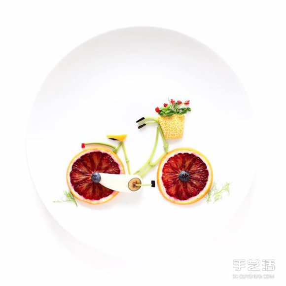 盤子上的藝術(shù)創(chuàng)作 創(chuàng)意DIY讓食材擺出美麗圖案 -  rpnrmr.com