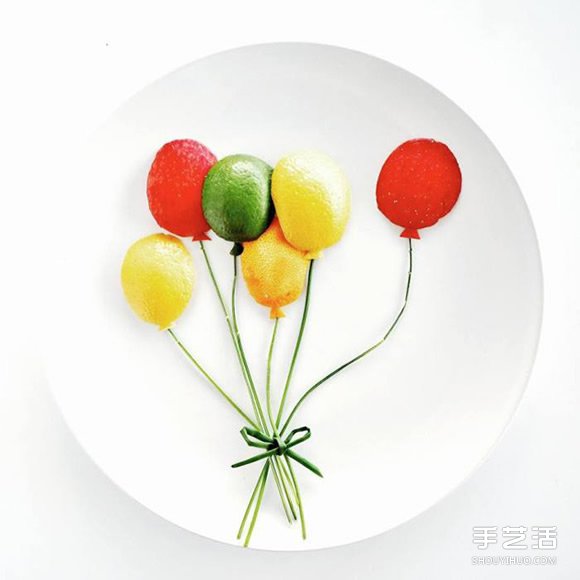 盤子上的藝術(shù)創(chuàng)作 創(chuàng)意DIY讓食材擺出美麗圖案 -  rpnrmr.com