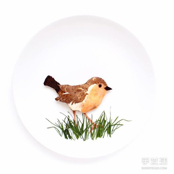 盤子上的藝術(shù)創(chuàng)作 創(chuàng)意DIY讓食材擺出美麗圖案 -  rpnrmr.com