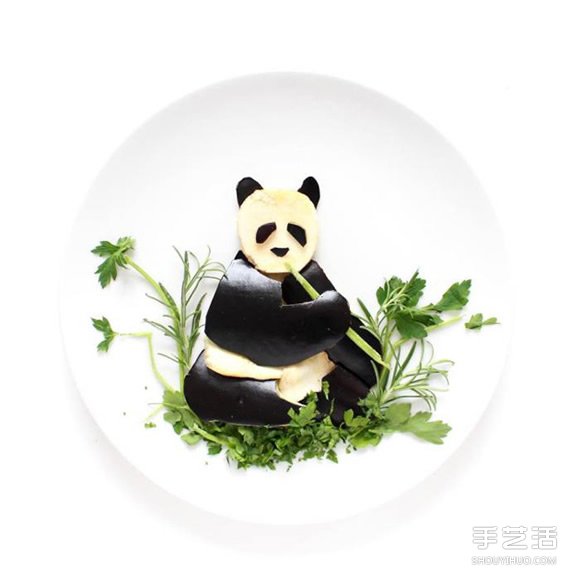 盤子上的藝術(shù)創(chuàng)作 創(chuàng)意DIY讓食材擺出美麗圖案 -  rpnrmr.com