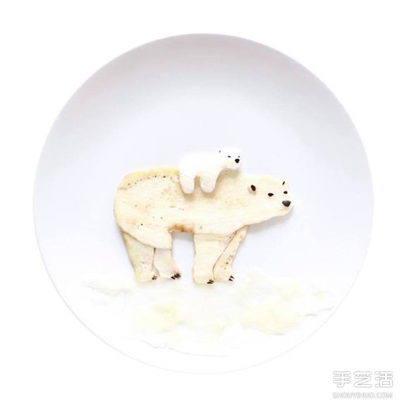 盤子上的藝術(shù)創(chuàng)作 創(chuàng)意DIY讓食材擺出美麗圖案 -  rpnrmr.com