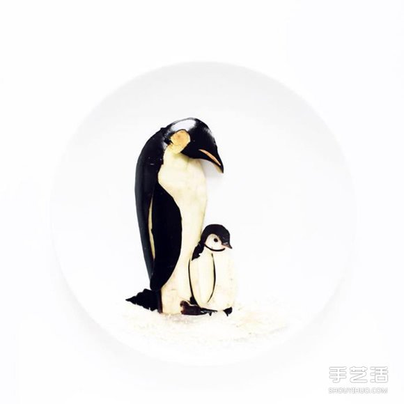 盤子上的藝術(shù)創(chuàng)作 創(chuàng)意DIY讓食材擺出美麗圖案 -  rpnrmr.com