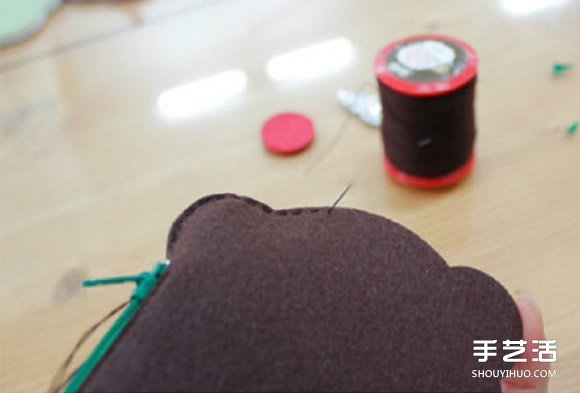 不織布冰激凌零錢包制作 手工布藝零錢包DIY -  rpnrmr.com