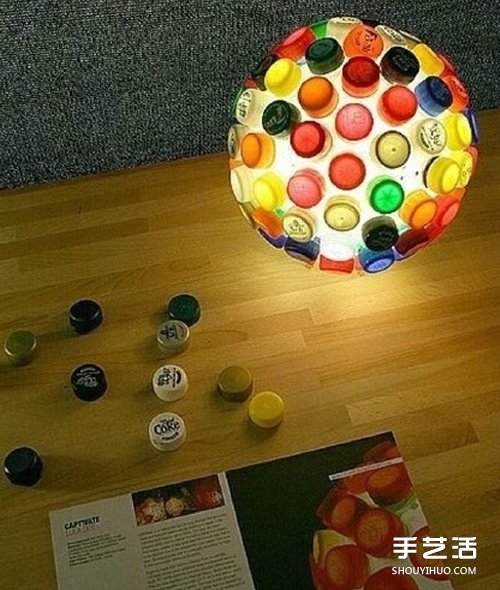簡(jiǎn)單又有趣的瓶蓋廢物利用手工小制作圖片 -  rpnrmr.com