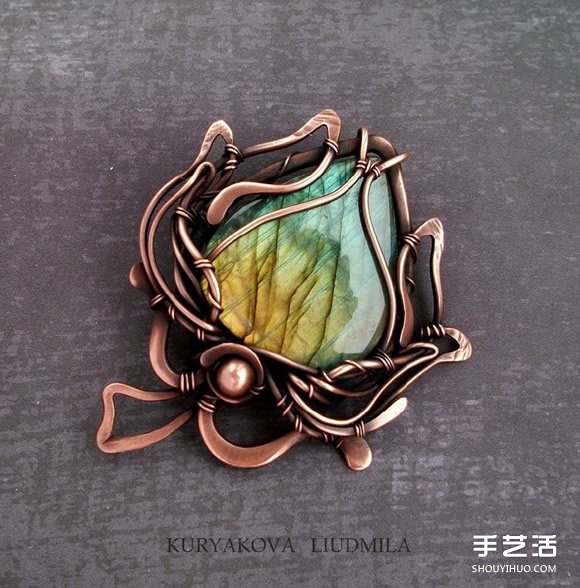 美輪美奐的金屬絲繞線(xiàn)飾品 輕易俘獲女生的心 -  rpnrmr.com