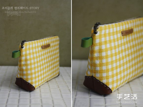 自制韓式化妝包的做法 手工布藝化妝包制作 -  rpnrmr.com