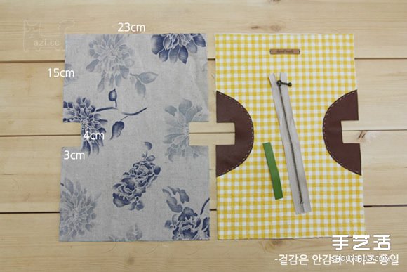 自制韓式化妝包的做法 手工布藝化妝包制作 -  rpnrmr.com