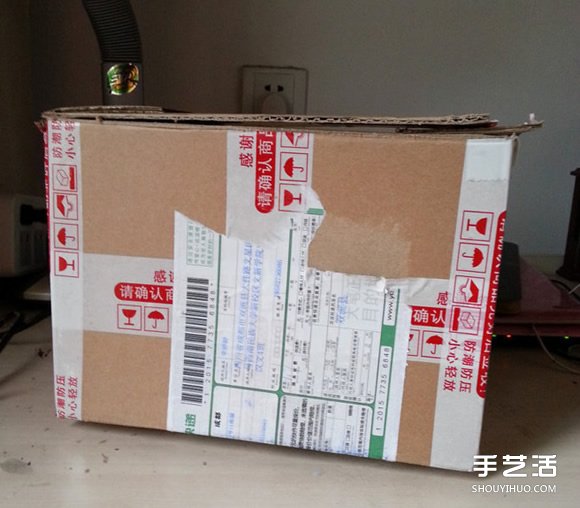 廢棄紙箱制作兒童收納箱的方法步驟圖解 -  rpnrmr.com