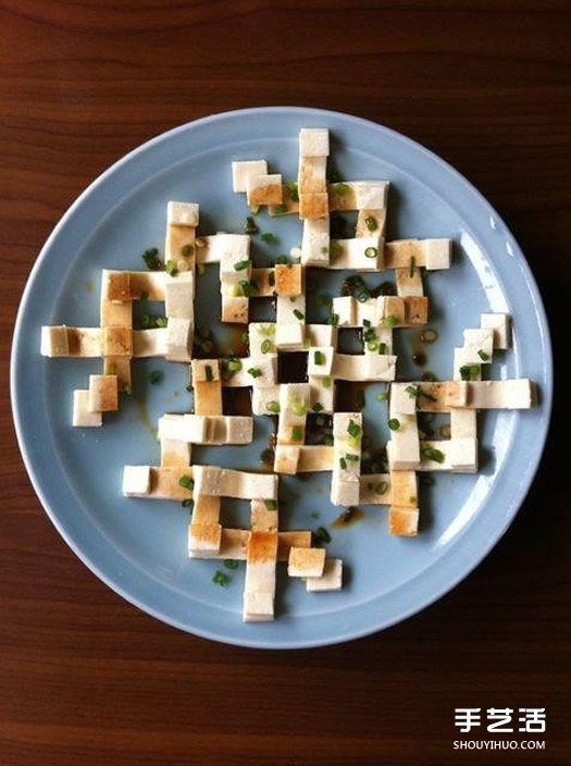 神之“豆腐渣工程” 趣味十足的豆腐擺盤DIY -  rpnrmr.com