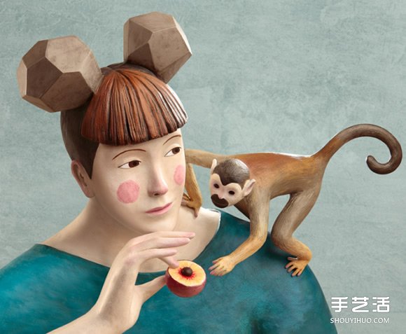 以精致粘土工藝品塑造出現(xiàn)實(shí)和奇幻的異空間 -  rpnrmr.com
