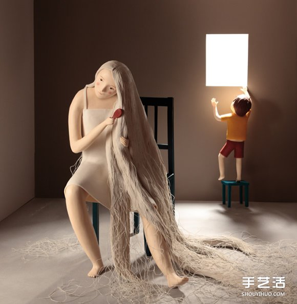以精致粘土工藝品塑造出現(xiàn)實(shí)和奇幻的異空間 -  rpnrmr.com