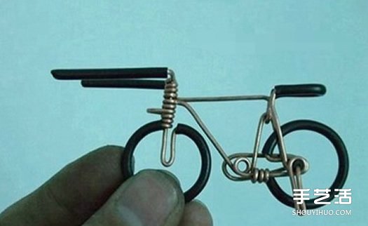 銅絲自行車的做法教程 銅絲手工制作自行車 -  rpnrmr.com