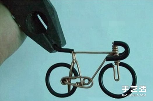 銅絲自行車的做法教程 銅絲手工制作自行車 -  rpnrmr.com