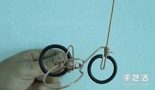 銅絲自行車的做法教程 銅絲手工制作自行車 -  rpnrmr.com