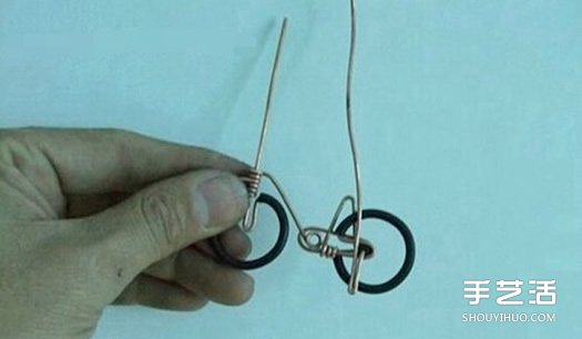 銅絲自行車的做法教程 銅絲手工制作自行車 -  rpnrmr.com