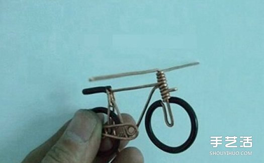 銅絲自行車的做法教程 銅絲手工制作自行車 -  rpnrmr.com