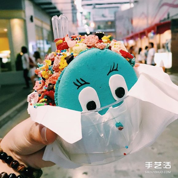 夢幻與邪惡結(jié)合的卡通風(fēng)馬卡龍冰淇淋 Bonca -  rpnrmr.com