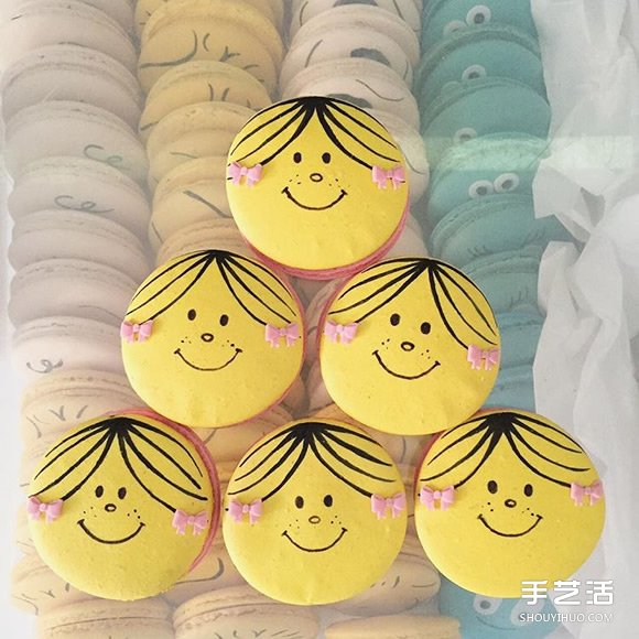 夢幻與邪惡結(jié)合的卡通風(fēng)馬卡龍冰淇淋 Bonca -  rpnrmr.com