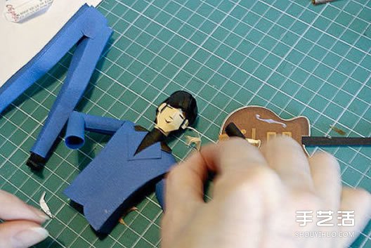 細膩的折紙人偶作品 還組成樂隊表演節(jié)目哦！ -  rpnrmr.com