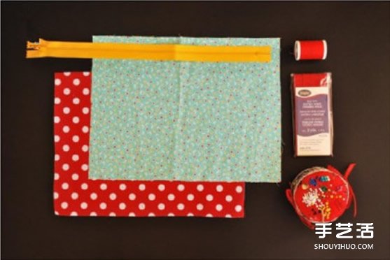 長方形化妝包制作方法 簡單布藝化妝包DIY教程 -  rpnrmr.com