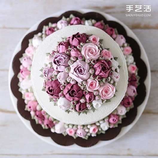 超美裱花蛋糕圖片 裱花也能玩得這么出神入化 -  rpnrmr.com