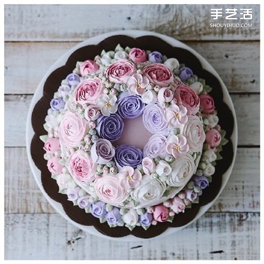 超美裱花蛋糕圖片 裱花也能玩得這么出神入化 -  rpnrmr.com