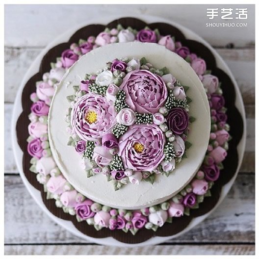 超美裱花蛋糕圖片 裱花也能玩得這么出神入化 -  rpnrmr.com