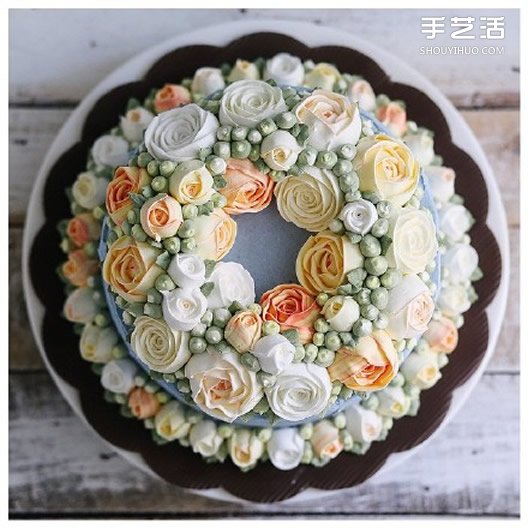 超美裱花蛋糕圖片 裱花也能玩得這么出神入化 -  rpnrmr.com