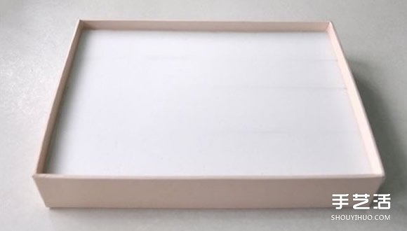 利用廢棄鞋盒蓋子和海綿墊DIY制作首飾收納盒 -  rpnrmr.com