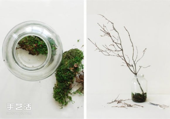 紙花盆景DIY教程 手工假花盆景制作圖解 -  rpnrmr.com