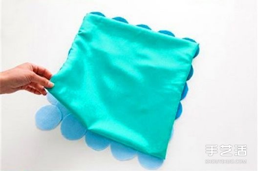 自制漸變色拼布抱枕 個(gè)性家居布藝抱枕DIY制作 -  rpnrmr.com