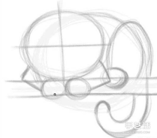 《愛麗絲夢(mèng)游仙境》柴郡貓鉛筆素描教程圖片 -  rpnrmr.com