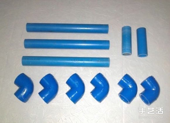 PVC管DIY制作筆記本電腦支架的方法圖解 -  rpnrmr.com