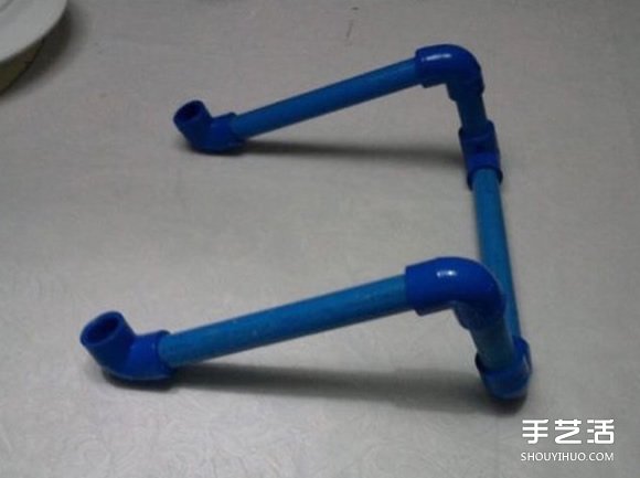 PVC管DIY制作筆記本電腦支架的方法圖解 -  rpnrmr.com