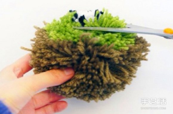 用毛線制作獼猴桃方法 毛線獼猴桃小飾品DIY -  rpnrmr.com