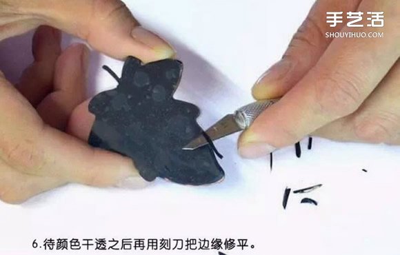 精美軟陶胸針DIY教程 軟陶樹葉胸針制作圖解 -  rpnrmr.com