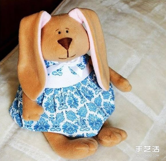 兩種兔子布偶圖紙 DIY布藝兔子制作圖紙 -  rpnrmr.com
