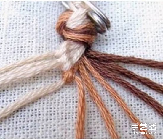 十股繩編織手鏈圖解 成熟穩(wěn)重風手鏈的編法 -  rpnrmr.com
