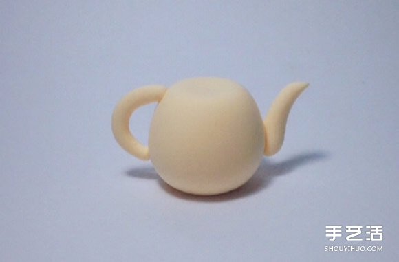 超輕粘土制作水壺花瓶插玫瑰花裝飾擺件 -  rpnrmr.com