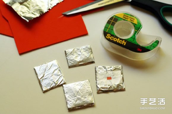利用錫紙制作簡(jiǎn)單兒童項(xiàng)鏈掛飾的方法教程 -  rpnrmr.com