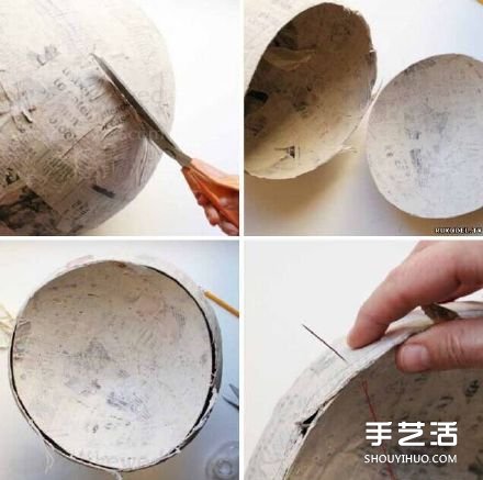 大型皺紙花的做法步驟 手工皺紙花的折法圖解 -  rpnrmr.com