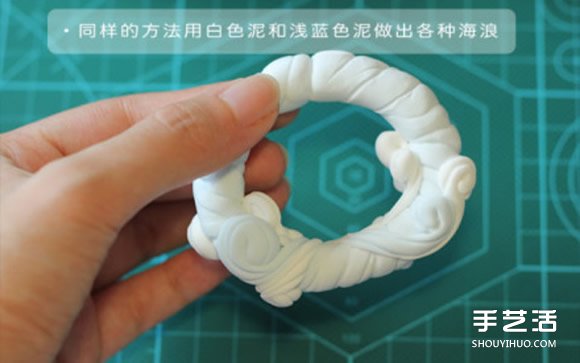 海洋風(fēng)軟陶裝飾掛件制作 粘土掛件裝飾DIY步驟 -  rpnrmr.com