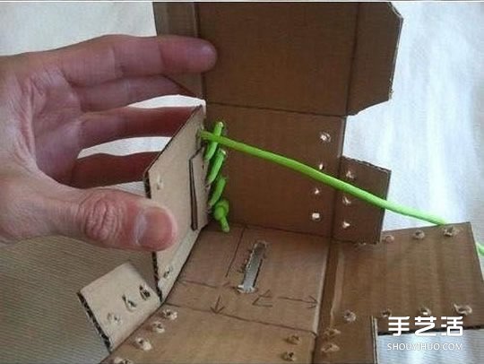 硬紙板手工制作兒童存錢(qián)罐的方法步驟圖解 -  rpnrmr.com