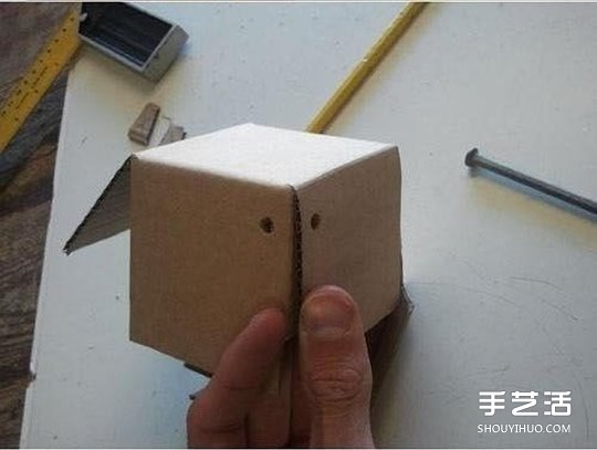 硬紙板手工制作兒童存錢(qián)罐的方法步驟圖解 -  rpnrmr.com