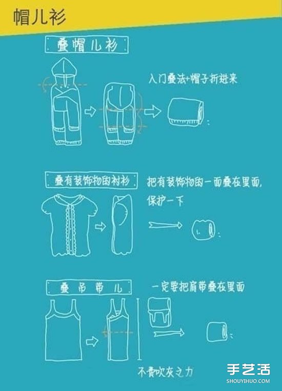 實(shí)用疊衣服技巧圖解 疊衣服的方法步驟圖 -  rpnrmr.com